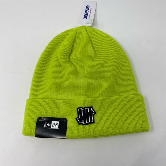 NEW ERA X UNDEFEATED – FIVE STRIKES BEANIE - GREEN - NEW! - Picture 1 of 8